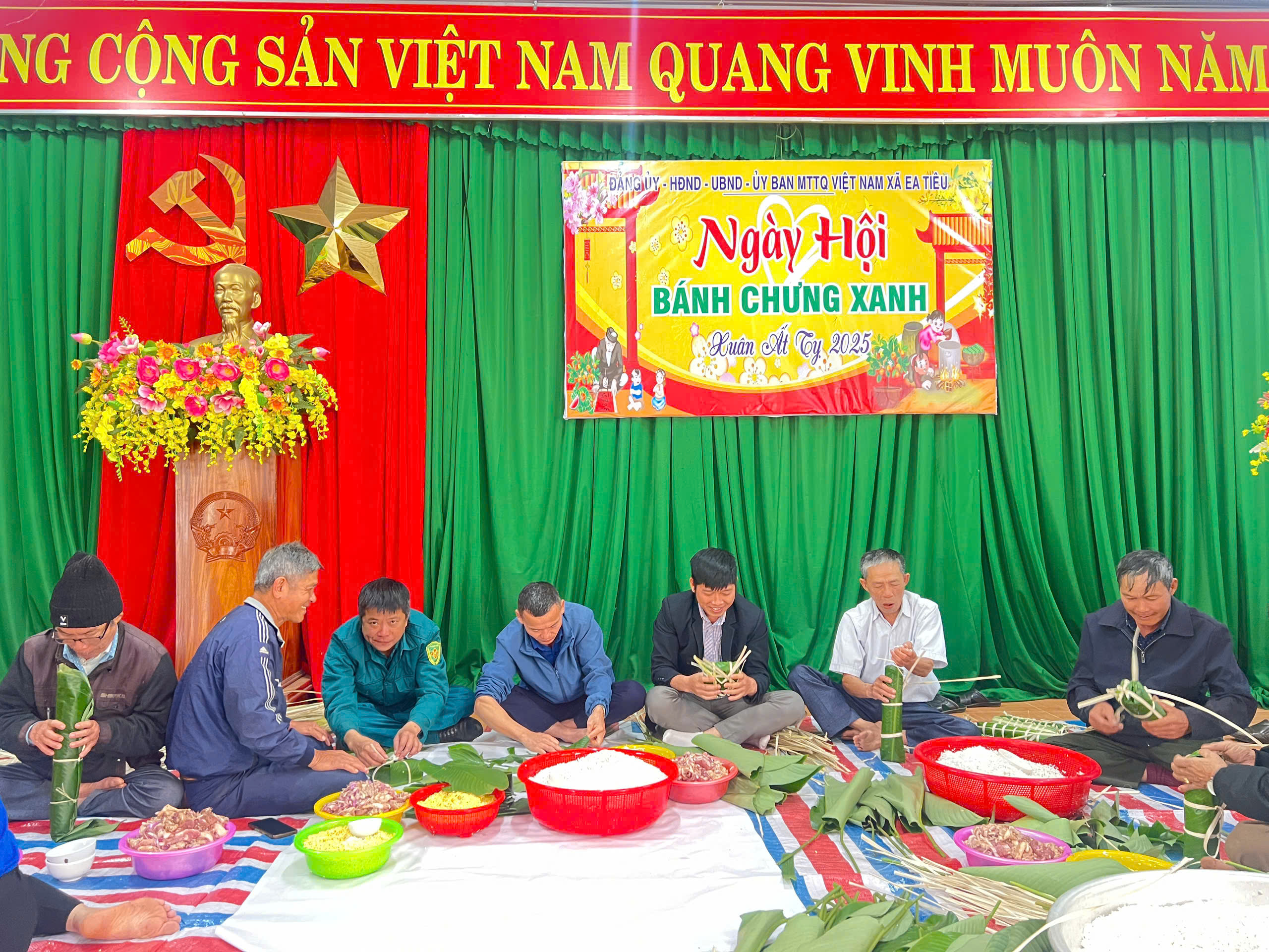 NGÀY HỘI BÁNH CHƯNG XANH HUYỆN CƯ KUIN NĂM 2025